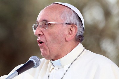 Pope Francis Easter stamp